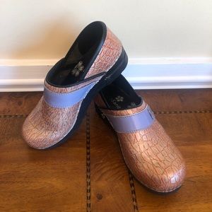 Koi by Sanita orange gold Snake Skin Print Size 38